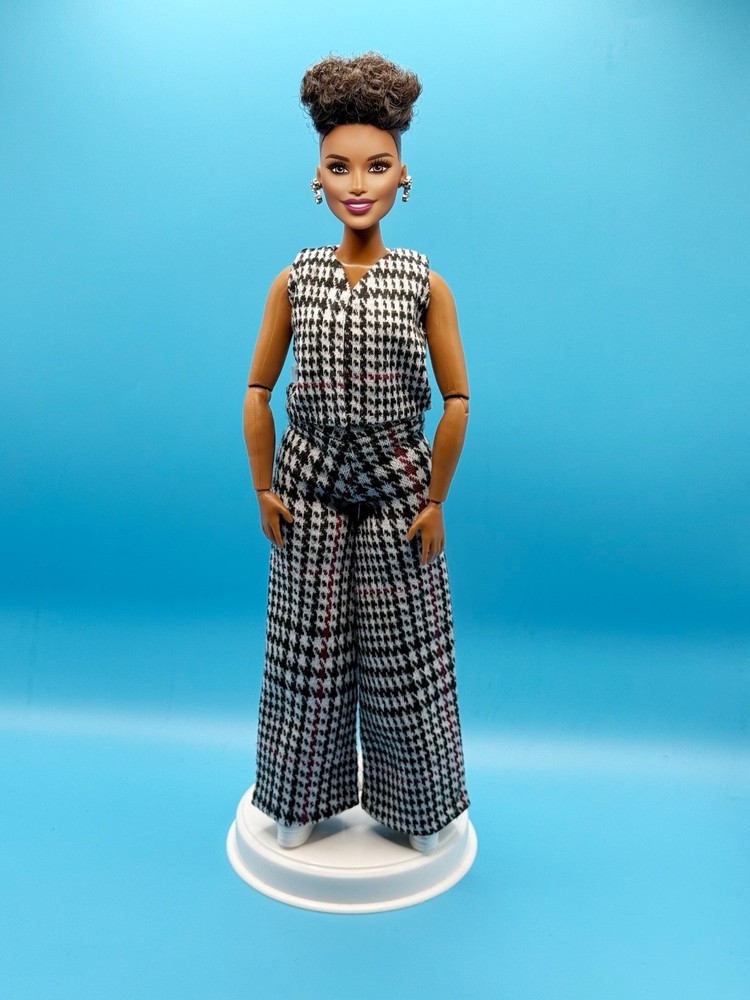 Handsewn Dress Top And Bottoms For Barbie Doll ( Curvy Doll )