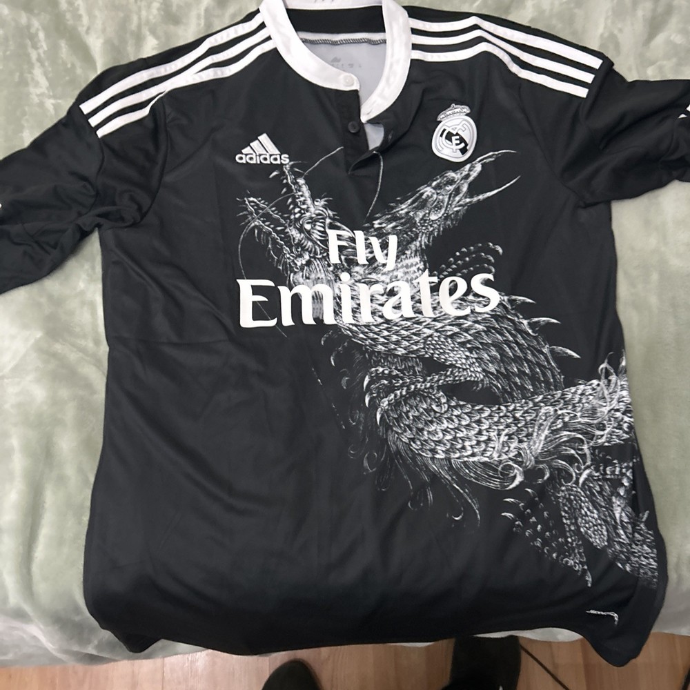 Adidas Ronaldo Real Madrid Soccer long sleeve Jersey 2013 Football Shirt Size L