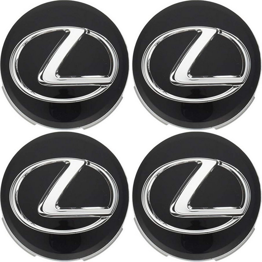 LEXUS GS L10 Black Wheel Center Cap Set 4pcs Genuine OEM 4260353110