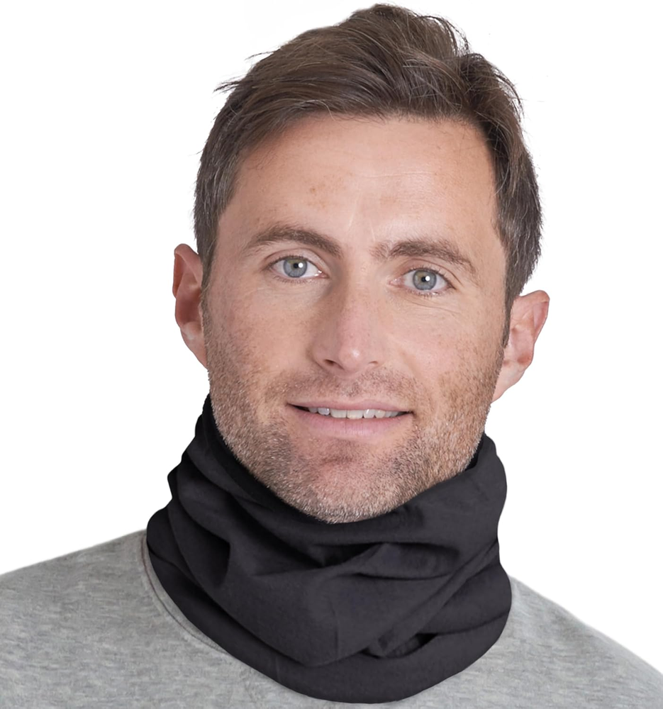 Neck Warmer - Winter Fleece Neck Gaiter, Ski Tube Scarf & Snowboard Half Face M