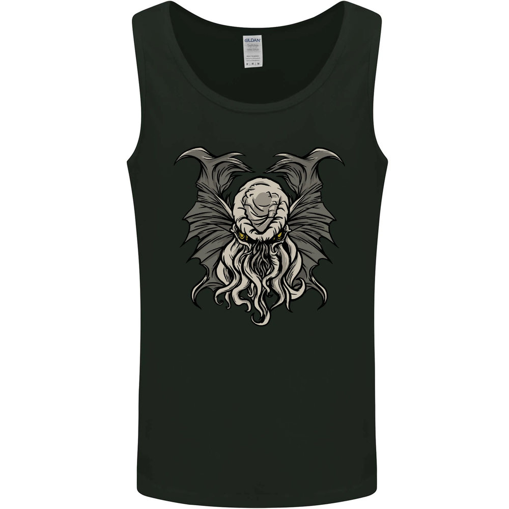 Cthulhu Entity Kraken Mens Vest Tank Top
