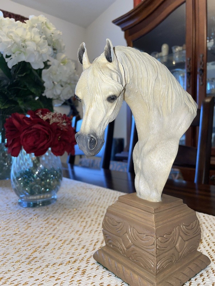 Esteves Arabian Horse Bust Statue