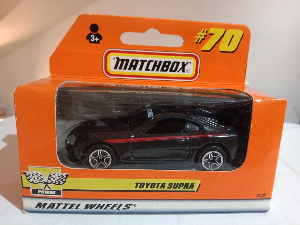 Matchbox 1-75 Toyota Supra No.70 (1999) – New in Box