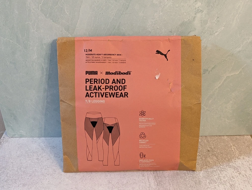 Puma Modibodi Recycled Active Leggings Womens Size M 93346602