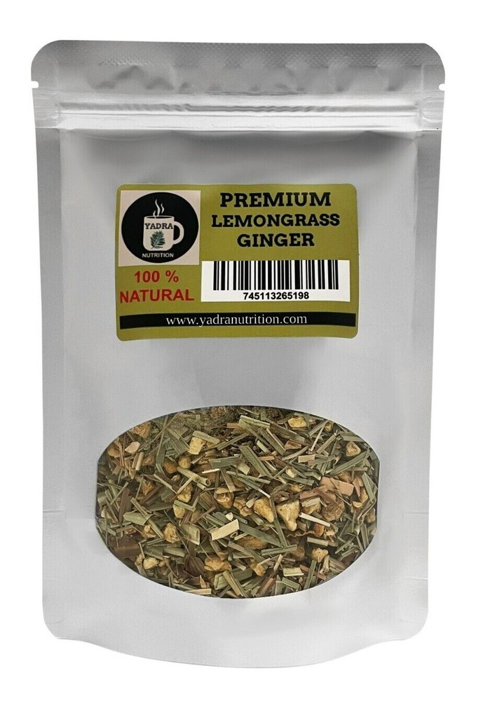 Lemongrass and Ginger Tea Blend for Digestion Aid Herbal Tea