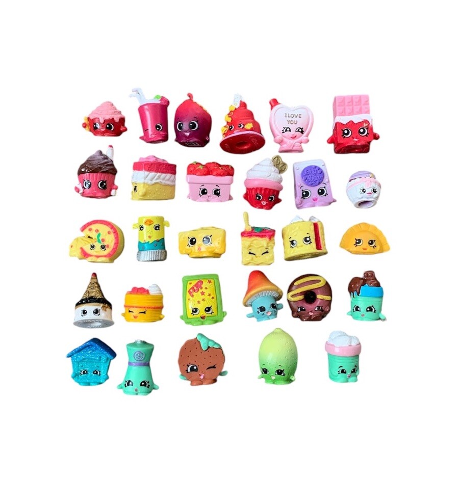 Bundle Of 29 Shopkins Toys Figures Birthday Christmas