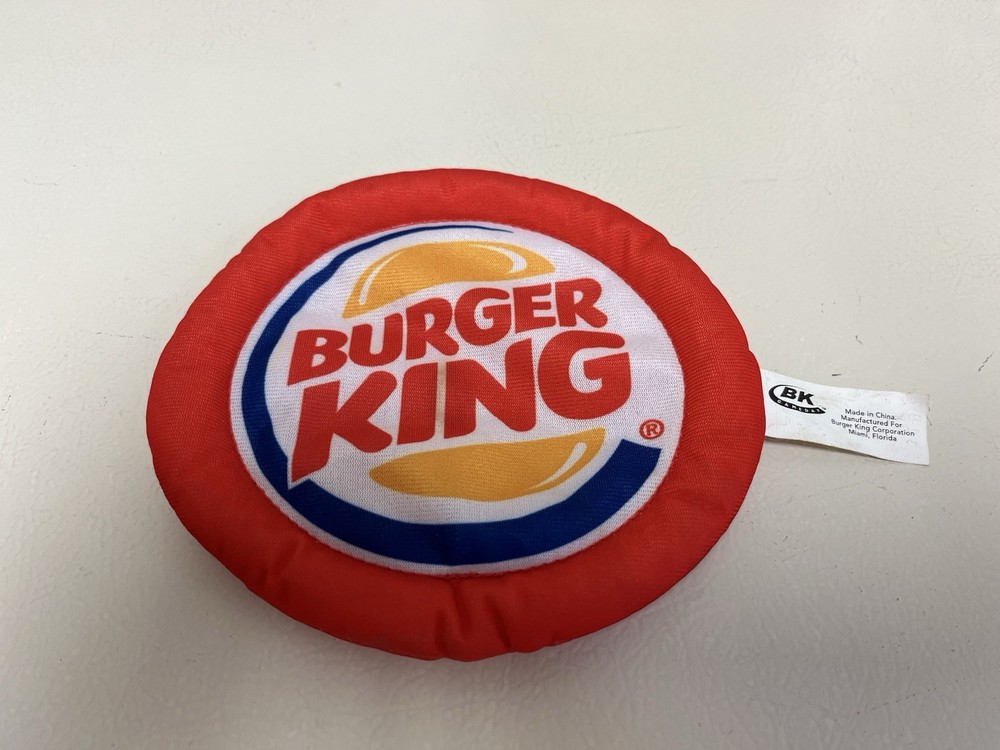 Burger King Flying Disc Fast Food Toy Promo 4/29/25