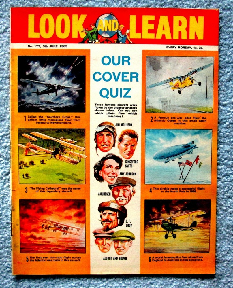 Look and Learn Vintage UK Magazine June 5 1965 icmsc3