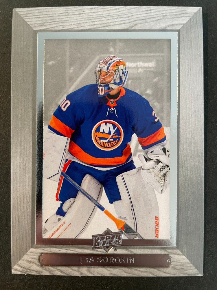 Ilya Sorokin 2023-24 Upper Deck Extended Beehive #BH-4 NY Islanders Hockey Card