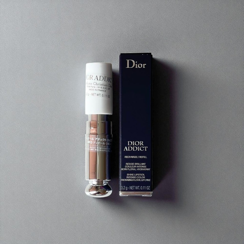 Dior Addict Lipstick 463 Ribbon Shine Refill Bright Color