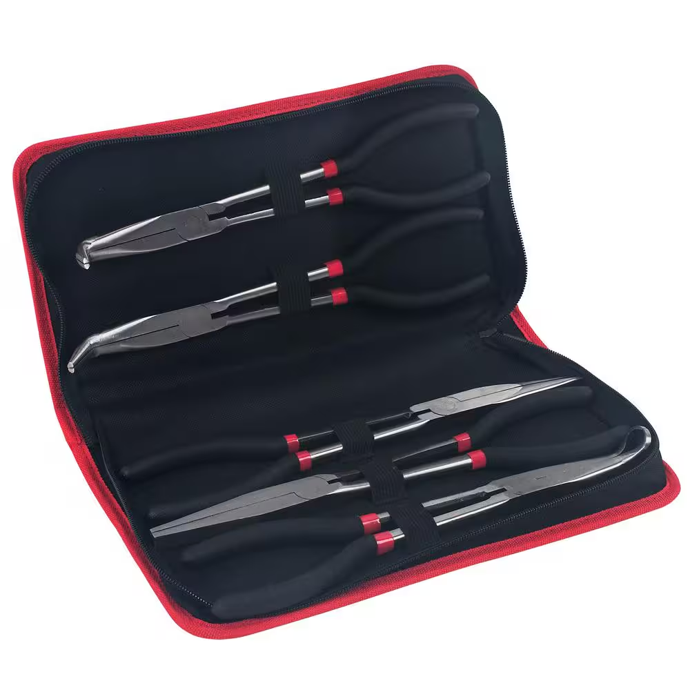 11-Inch Multi-Angle Pliers Set for Hoses and Cables