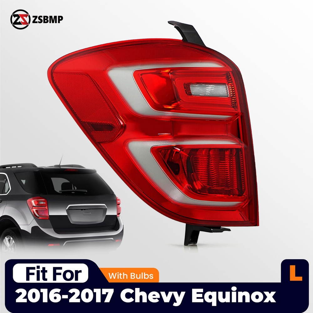 For 2016-2017 Chevy Equinox Halogen Tail Light Brake Lamp W/Bulb Left Driver LH