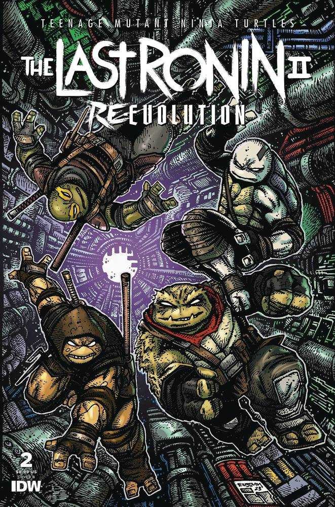 Teenage Mutant Ninja Turtles The Last Ronin II Re Evolution #2 Cover B Eastman