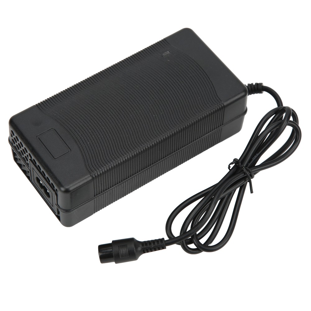 EU 10in Scooter Charger W/ 3 Holes For KUGOO M4 M4PRO 54.6V 2A Aviation Head FD