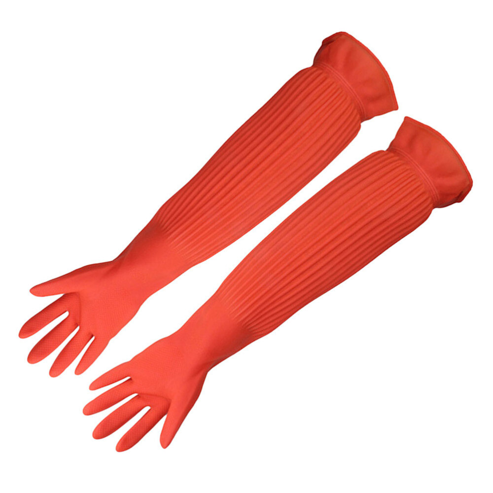 Household Gloves Large Ergonomic Design Carpet Cleaning Work