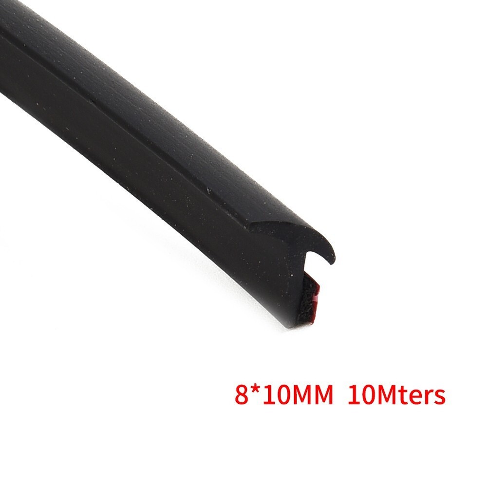 32feet Car Door Trim Edge Lock Guard Moulding Rubber Seal Strip Protector