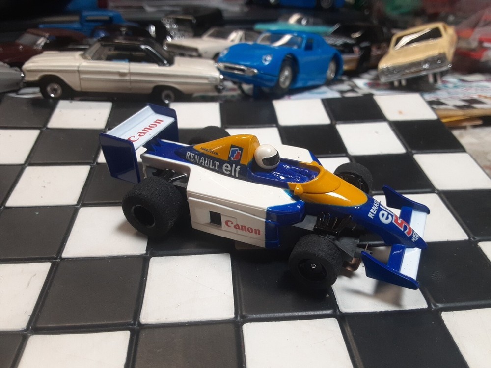 TYCO Canon Renault Elf Indy F1 #5 HO Slot Car New Old Stock**** FREE SHIPPING***