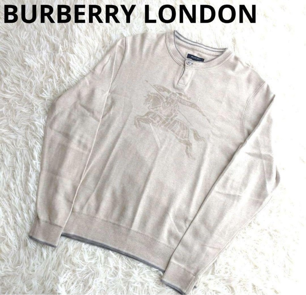 Burberry knit sweater Men's Fashion from Japan