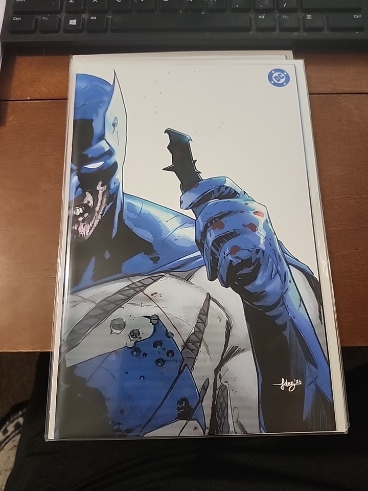 DC COMIC BATMAN 1 JAVI FERNANDEZ SECERT DROP LE 300 W/ COA NYCC 2025 EXCLUSIVE
