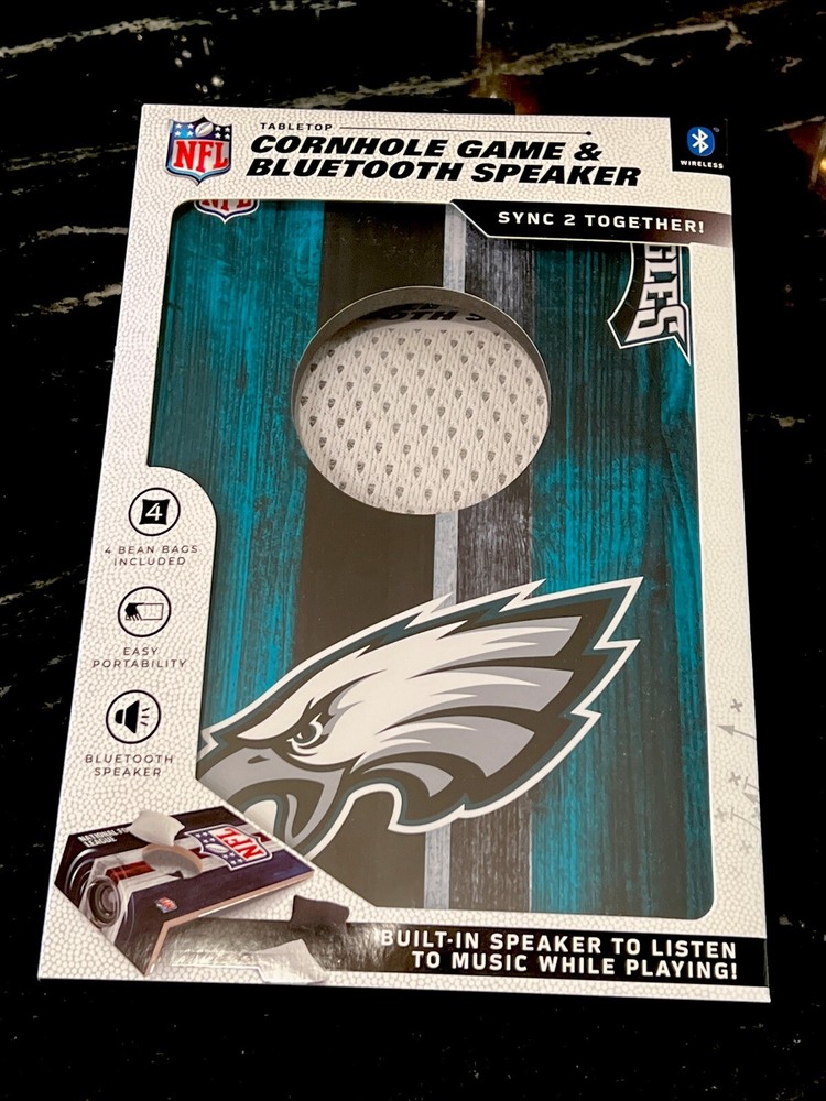 Eagles Table Top Toss Mini Game Table Cornhole Official NFL