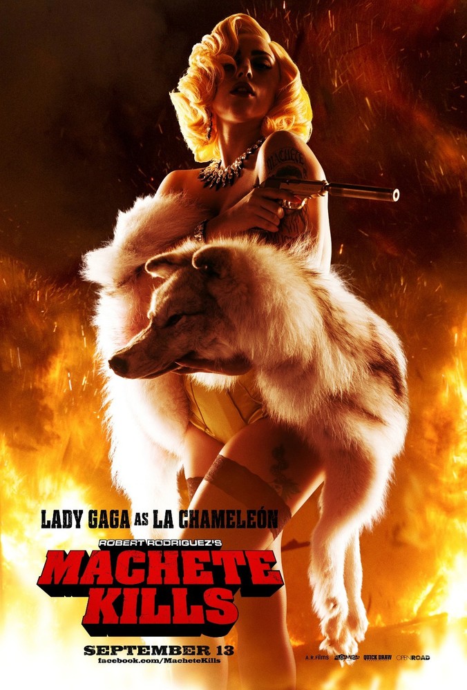 Machete Kills movie poster - Lady GaGa poster - 11 x 17 inches