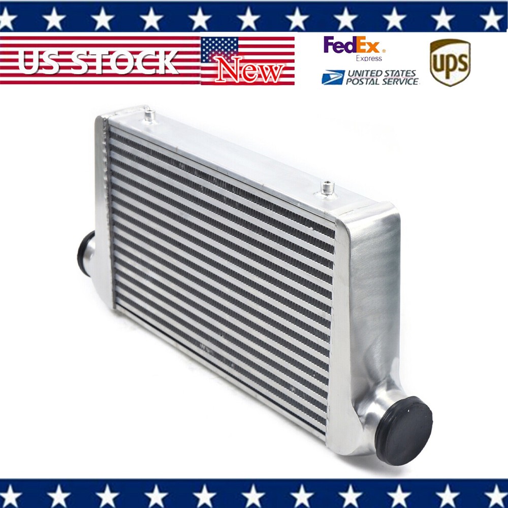 25in Universal FMIC Aluminum Turbo Intercooler 3in Inlet Outlet Core