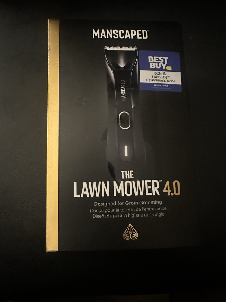 MANSCAPED The Lawn Mower 4.0 Electric Trimmer For Groin & Body Hair Grooming NEW