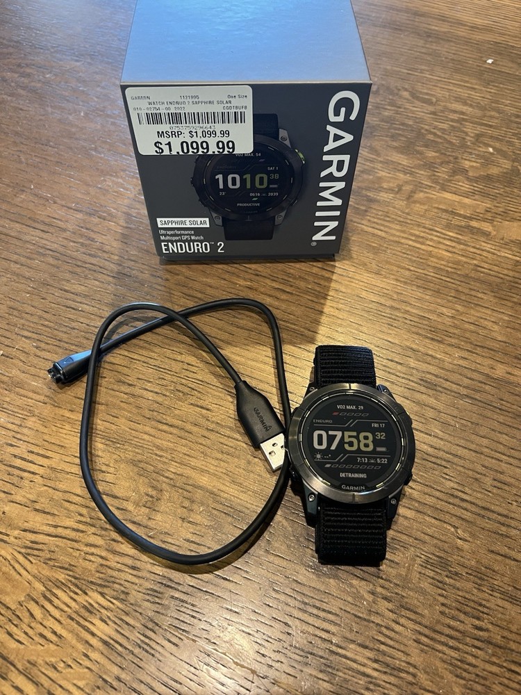 Garmin Enduro 2 - Sapphire Solar - Ultraperformance Multisport GPS Watch