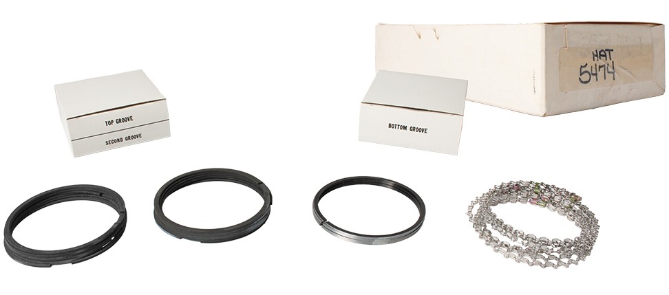 Hastings Piston Ring Set Fits 77-90 Buick LeSabre Oldsmobile Delta 88 Model 5474