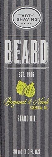 The Art of Shaving Beard Oil for Men, Bergamot & Neroli, 1 Ounce