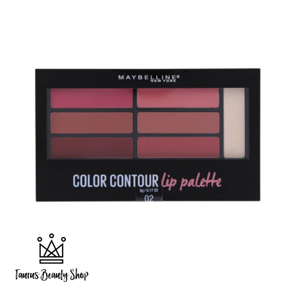 Maybelline Lip Studio Color Contour Palette 02 Blushed Bombshell – 6 Shades – Ne