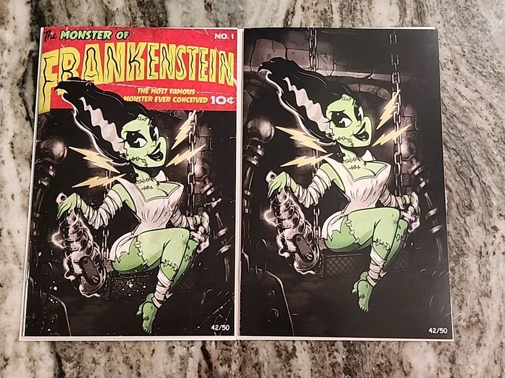 The Monster of Frankenstein #1 (1945 Ed NYCC Excl. ) LMTD 42/50 set