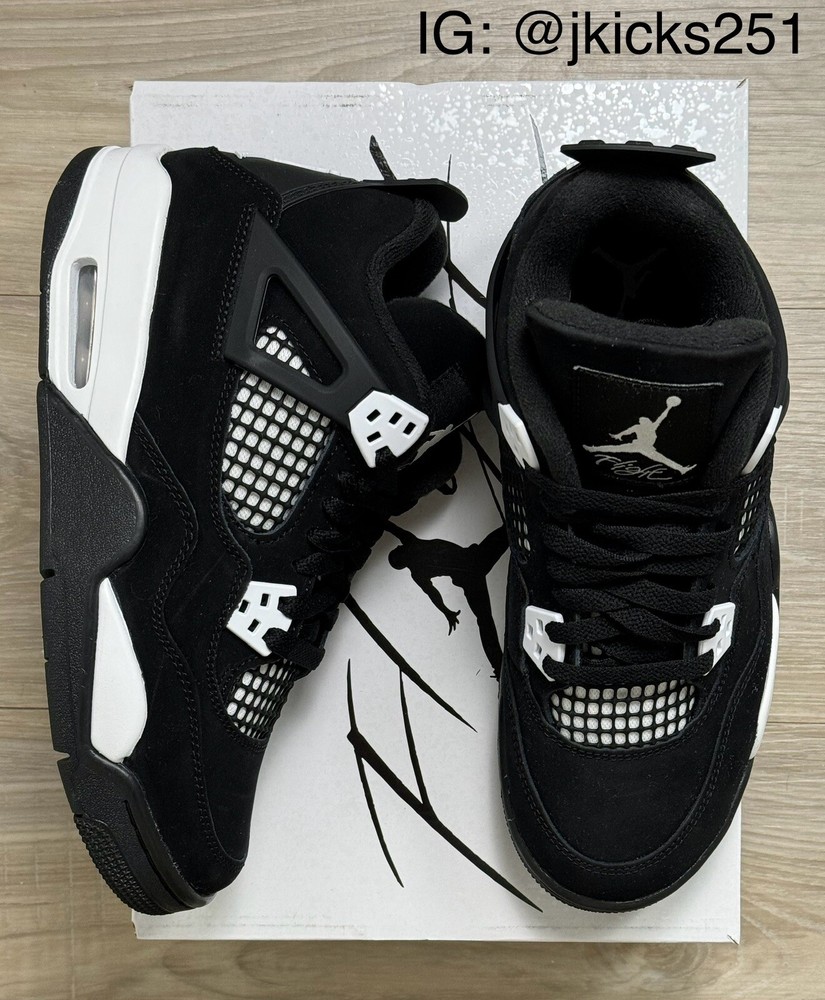 Jordan 4 Retro “White Thunder” (Size 6Y/7.5W) | Brand New Deadstock