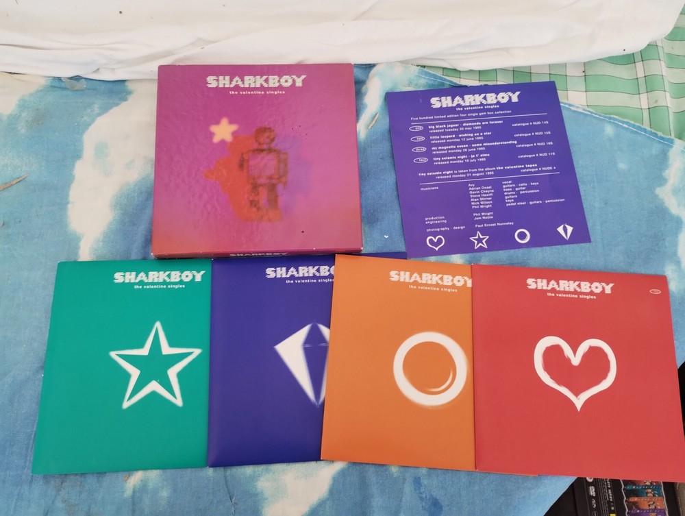 SHARKBOY  - THE VALENTINE SINGLES 4 x 7