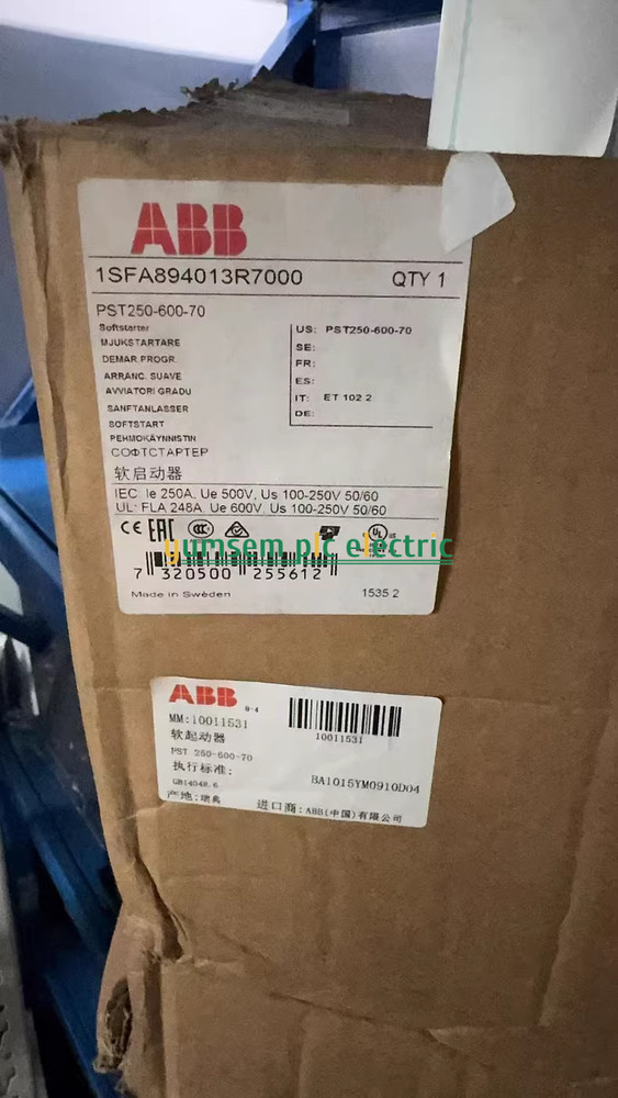 PST250-600-70 1SFA894013R7000 ABB soft starter new Via FedEx or DHL Spot Goods-
