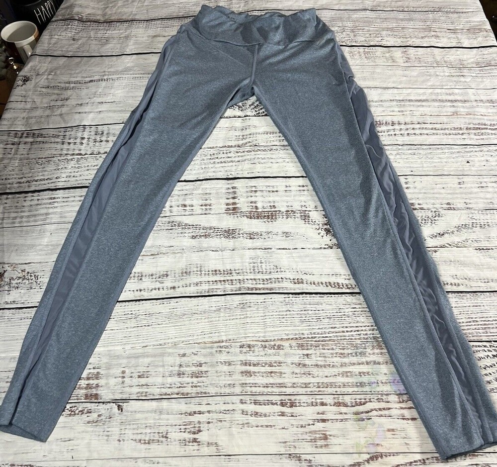 Gymshark Blue Dry Mesh Side Pocket Workout Leggings for Women Size Small