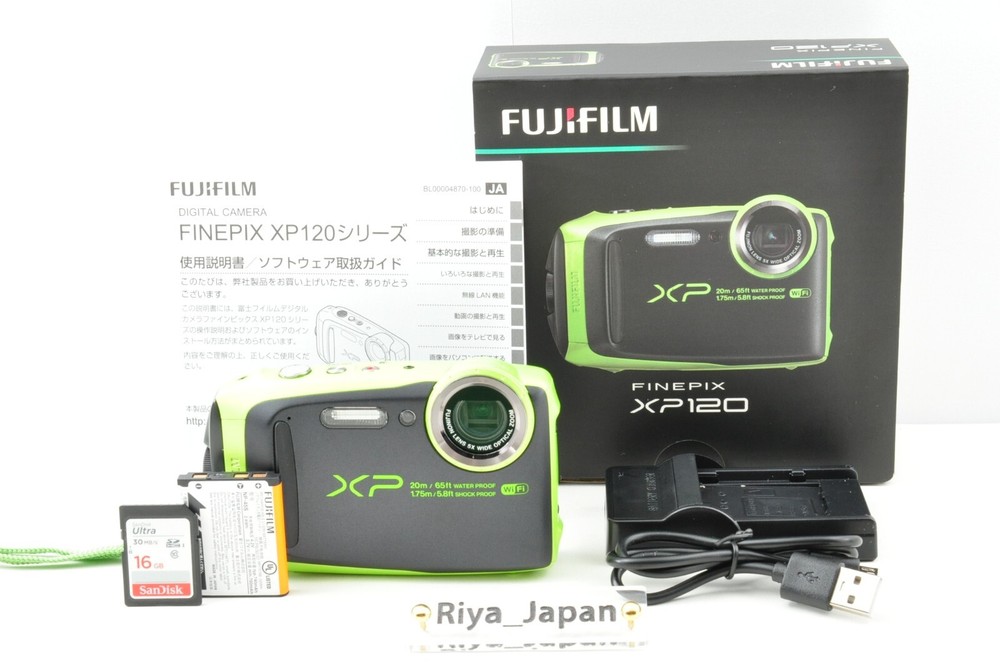 MINT Fujifilm FinePix XP120 Waterproof Shockproof Wi-Fi Digital Camera