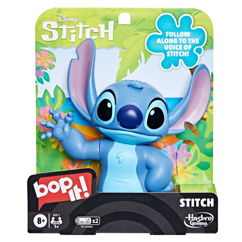 Bop It! Disney Stitch Edition Game Officially Licensed Disney Game Toys, 8+