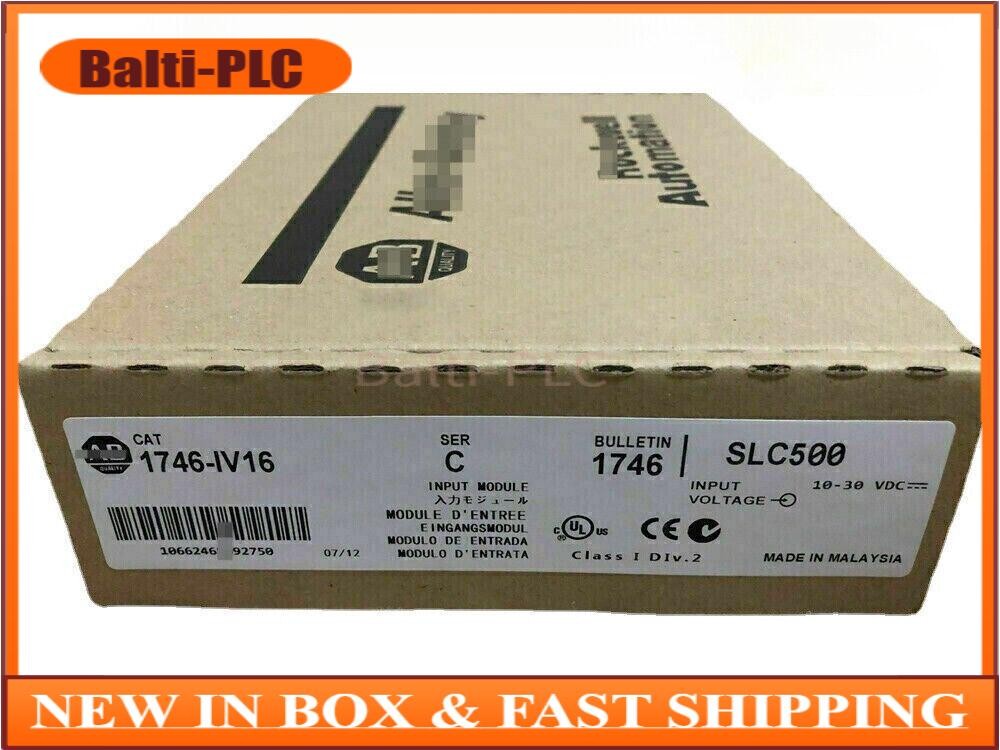 1746-Iv16 Ser C Ab Slc 500 Input Module 1746Iv16 New Factory Sealed