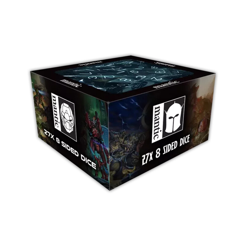 PRESALE Firefight D8 Dice Set (27) - Mantic Deadzone Polyhedral Die D&D DND THG-image