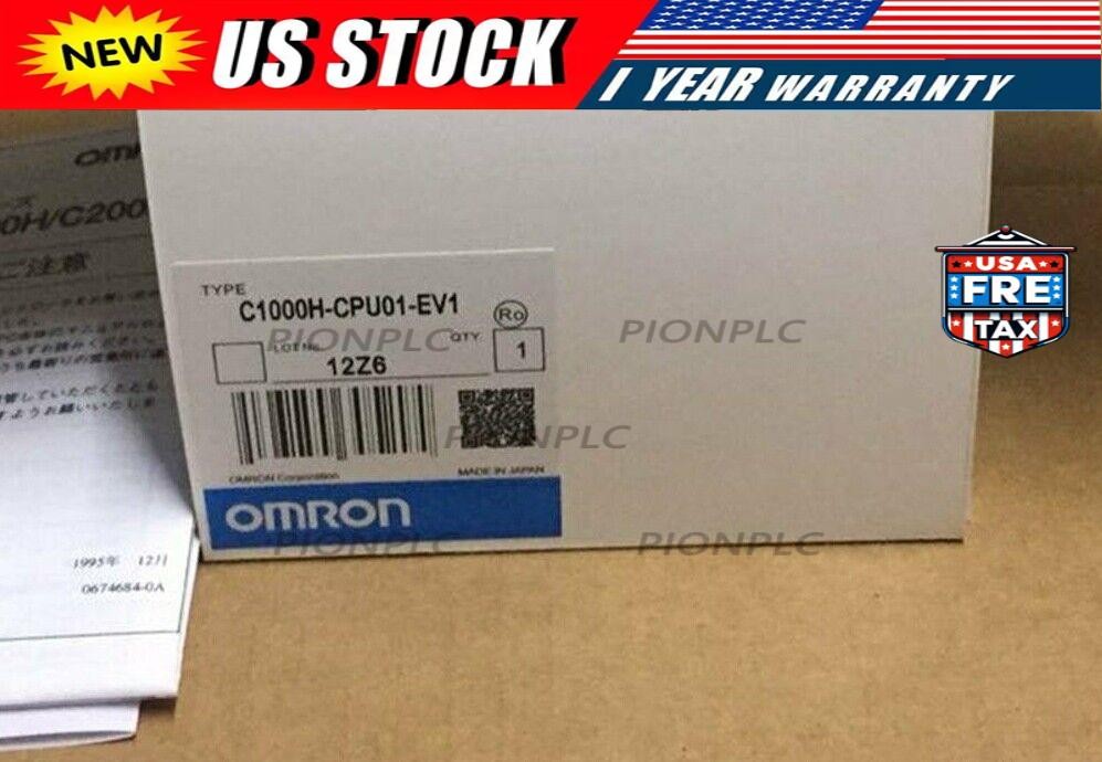 OMRON C1000H-CPU01-EV1 New In Box C1000HCPU01EV1 Fast Shipping