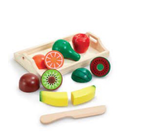 Woodlets Slicing Food Set Wooden Toy Age 12 months and up