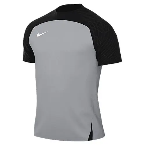Nike Men’s Dri-FIT Strike III Soccer Jersey DR0890-012 Black Grey