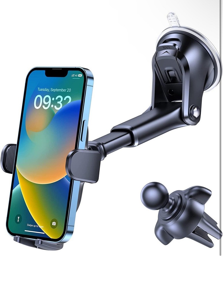 Car Phone Holder Windscreen Mount, Dashboard Phone Holder
