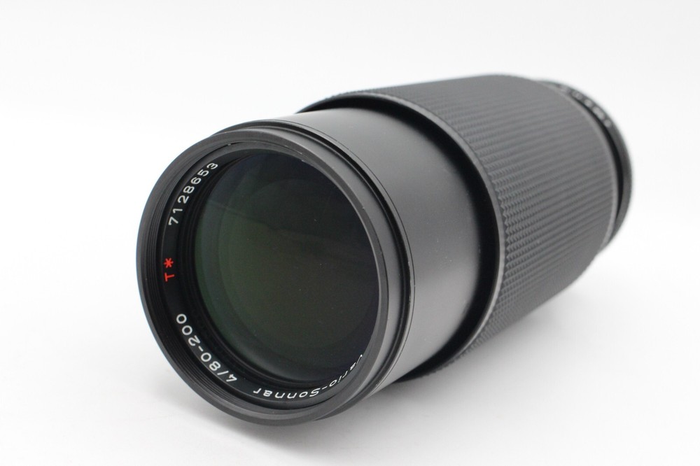 MINT Contax Carl Zeiss 80-200mm f/4 MMJ C/Y Mount Lens Japan #12641