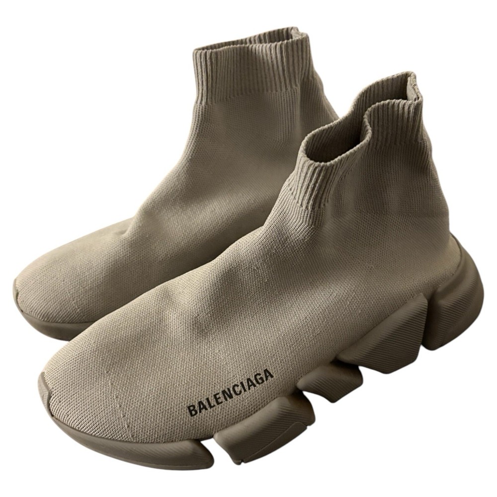 Balenciaga Grey Speed Trainers Women Size 7 EU 39 Sneakers