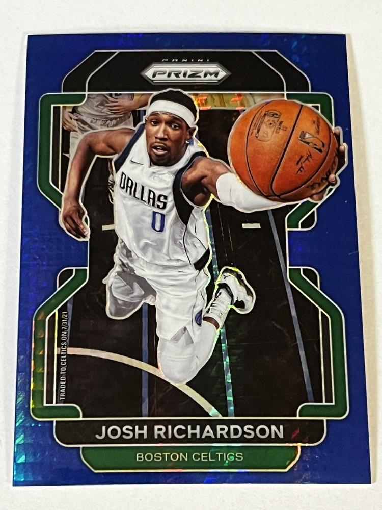 2021-22 Panini Prizm BLUE HYPER PRIZM SP Less Than 50 🏀 Josh Richardson