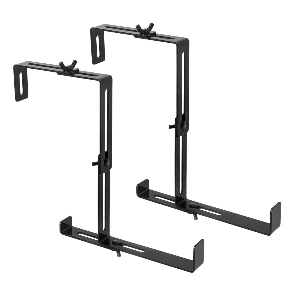 2pcs Planter Box brackets Adjustable Universal Window Box Brackets