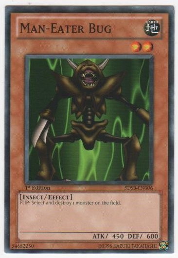 Man-Eater Bug 5DS3-EN006 Common 1st Edition Lightly Played Yugioh Card