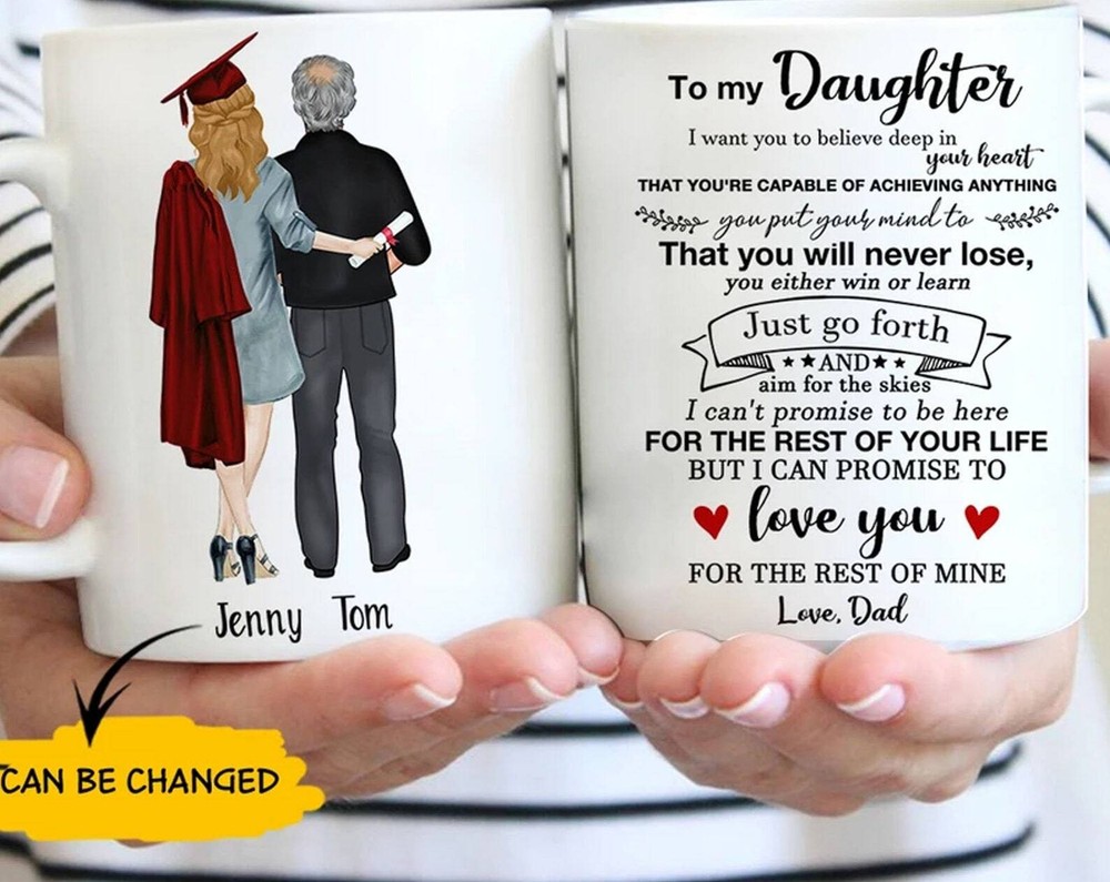 Custom Personalized Coffee Mug Unique Graduation Gifts For Her Cest College High